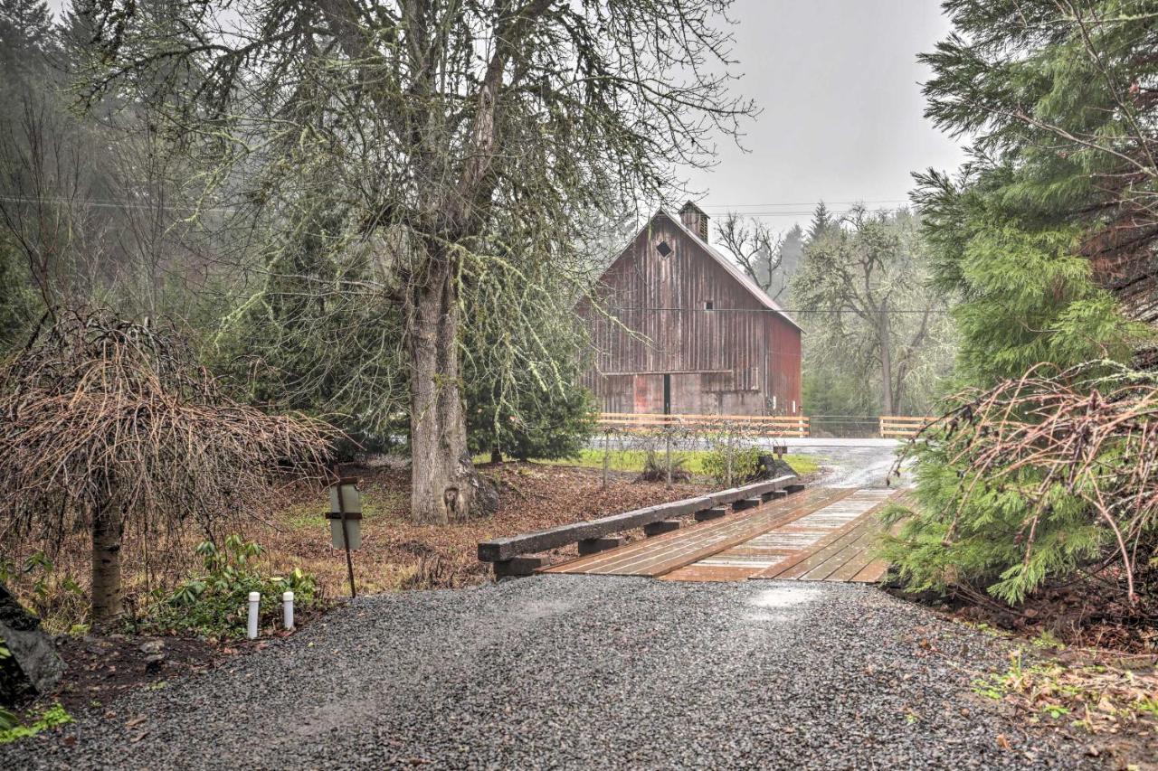 Chic Farmhouse With Creek In Heart Of Wine Country! McMinnville Εξωτερικό φωτογραφία